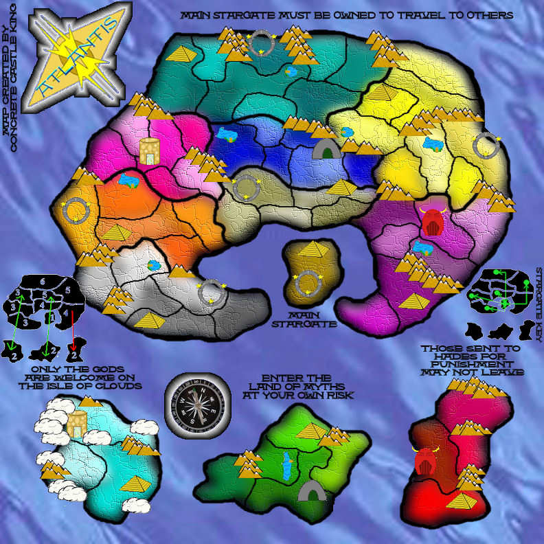 the map